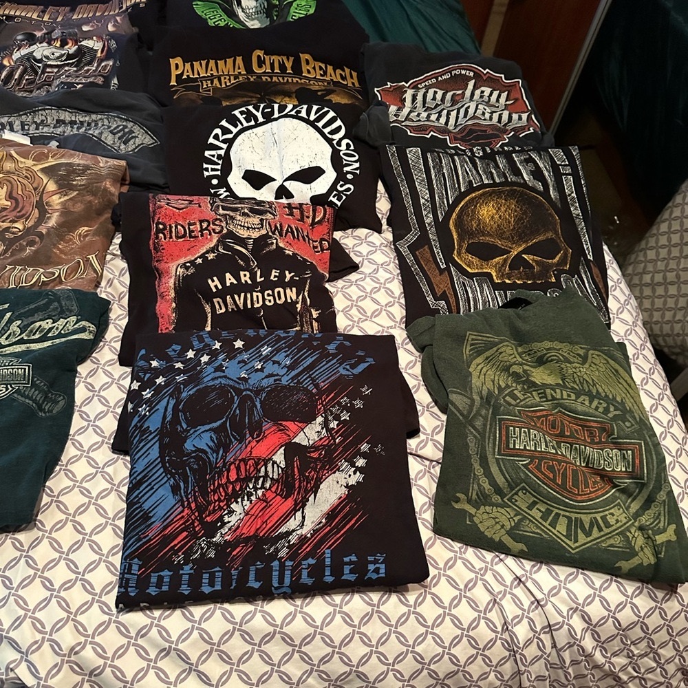 Harley Davidson T Shirts XL